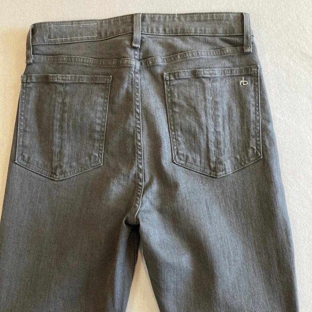 Rag & Bone Women 30x30 Nina High-Rise Skinny Jeans Grey WDD21P2664K0GR USA